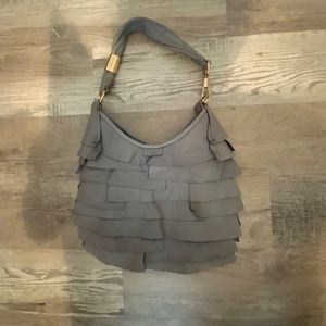 COPY - YSL vintage tiered purse in gray
